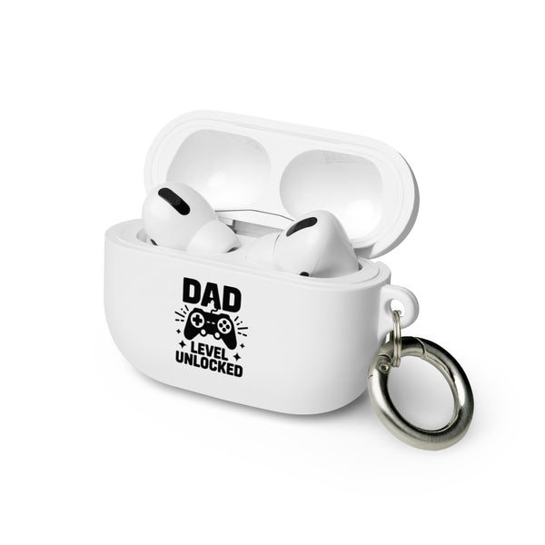 Dad Level Unlocked – AirPods® Case - White AirPods Pro - Tech Accessories