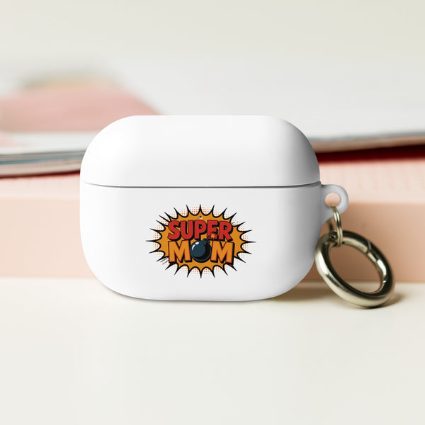 Super Mom – AirPods® Gift Case - White AirPods Pro - Tech Accessories