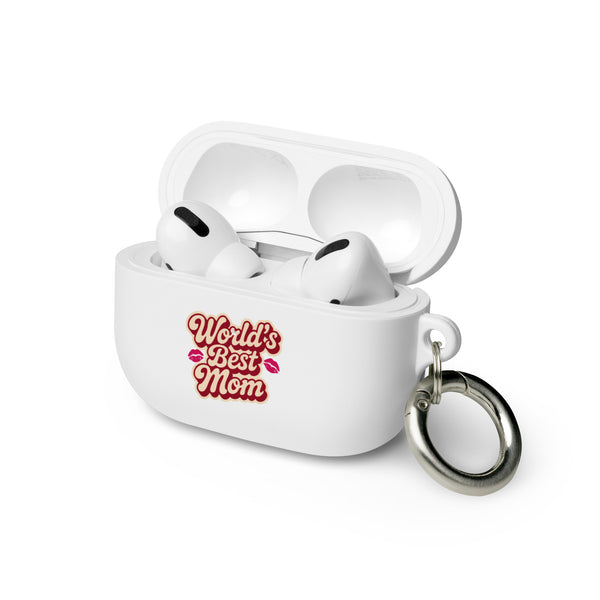 World’s Best Mom – AirPods® Case - White AirPods Pro - Tech Accessories