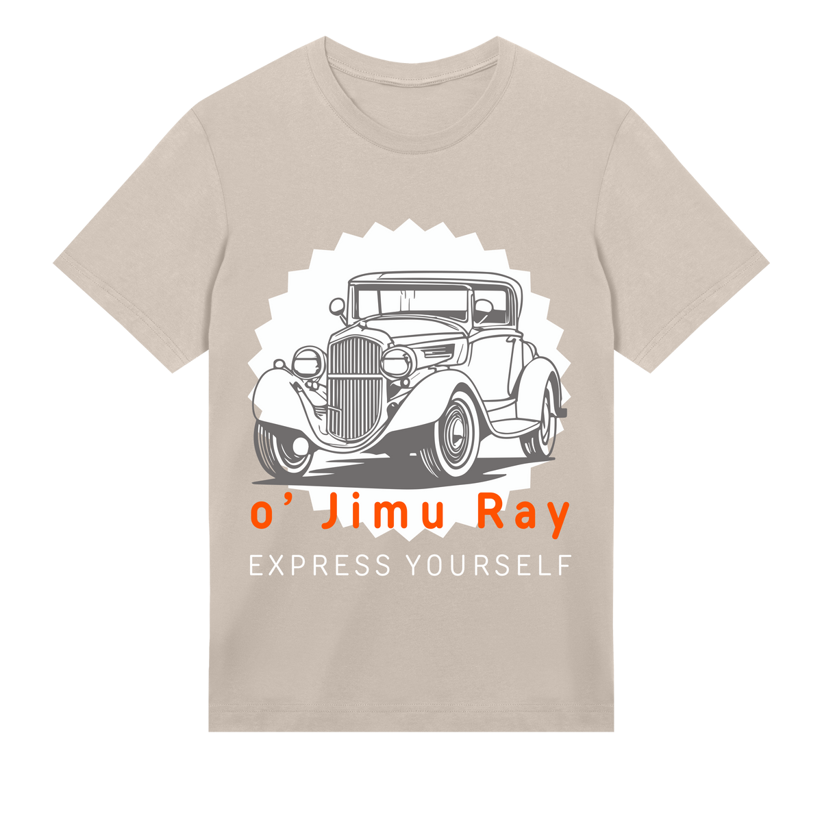 Retro Ride - Express Yourself - Sand men - T-shirts