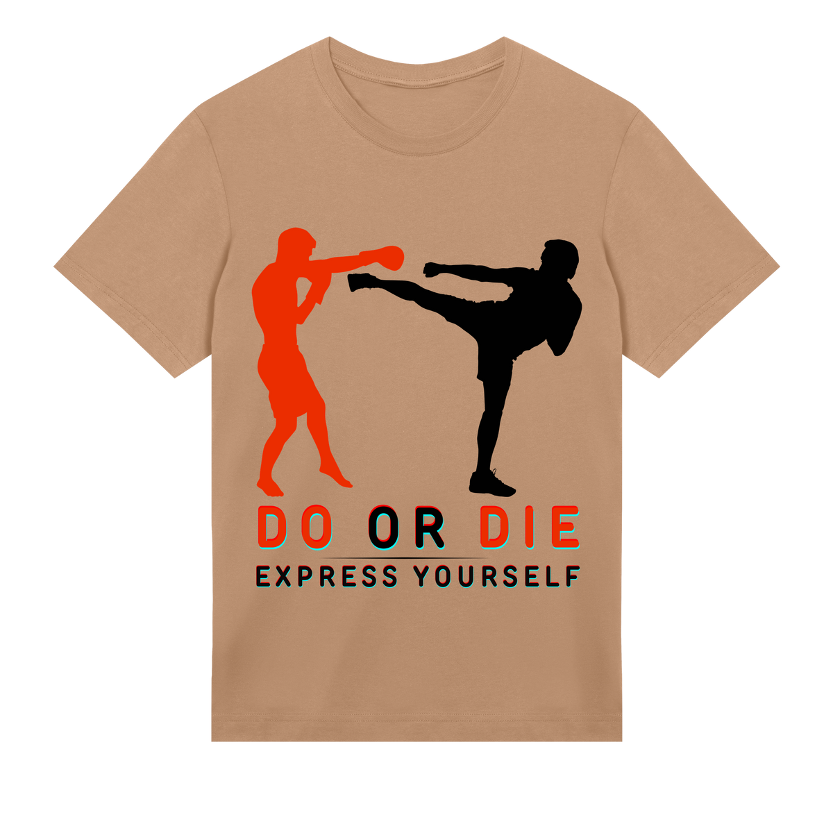 Do or Die - Bold Graphic T-Shirt - Sand men - T-shirts