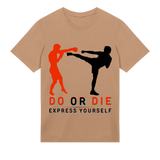 Do or Die - Bold Graphic T-Shirt - Sand men - T-shirts