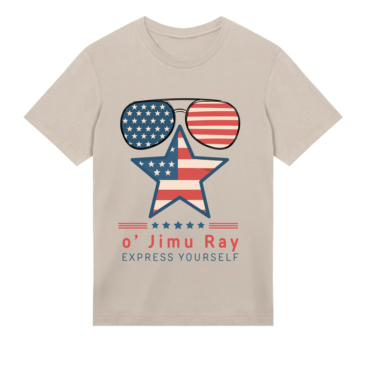 American Pride - o' Jimu Ray 4th July Special - Sand men - T-shirts