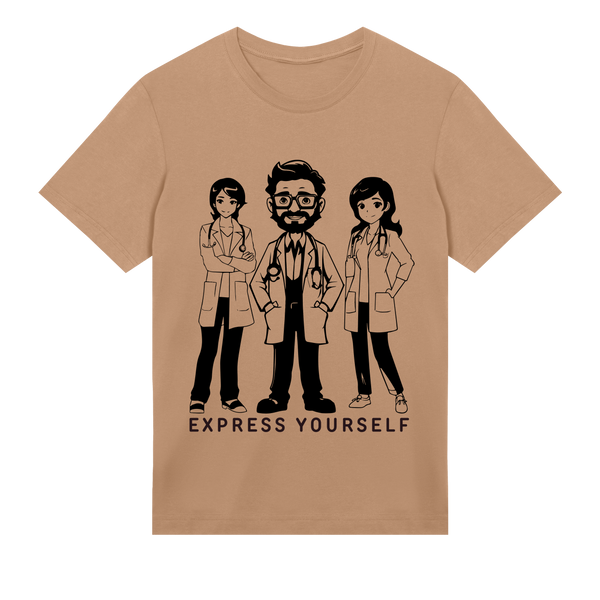 Fierce Expression Tee - Sand men - T-shirts