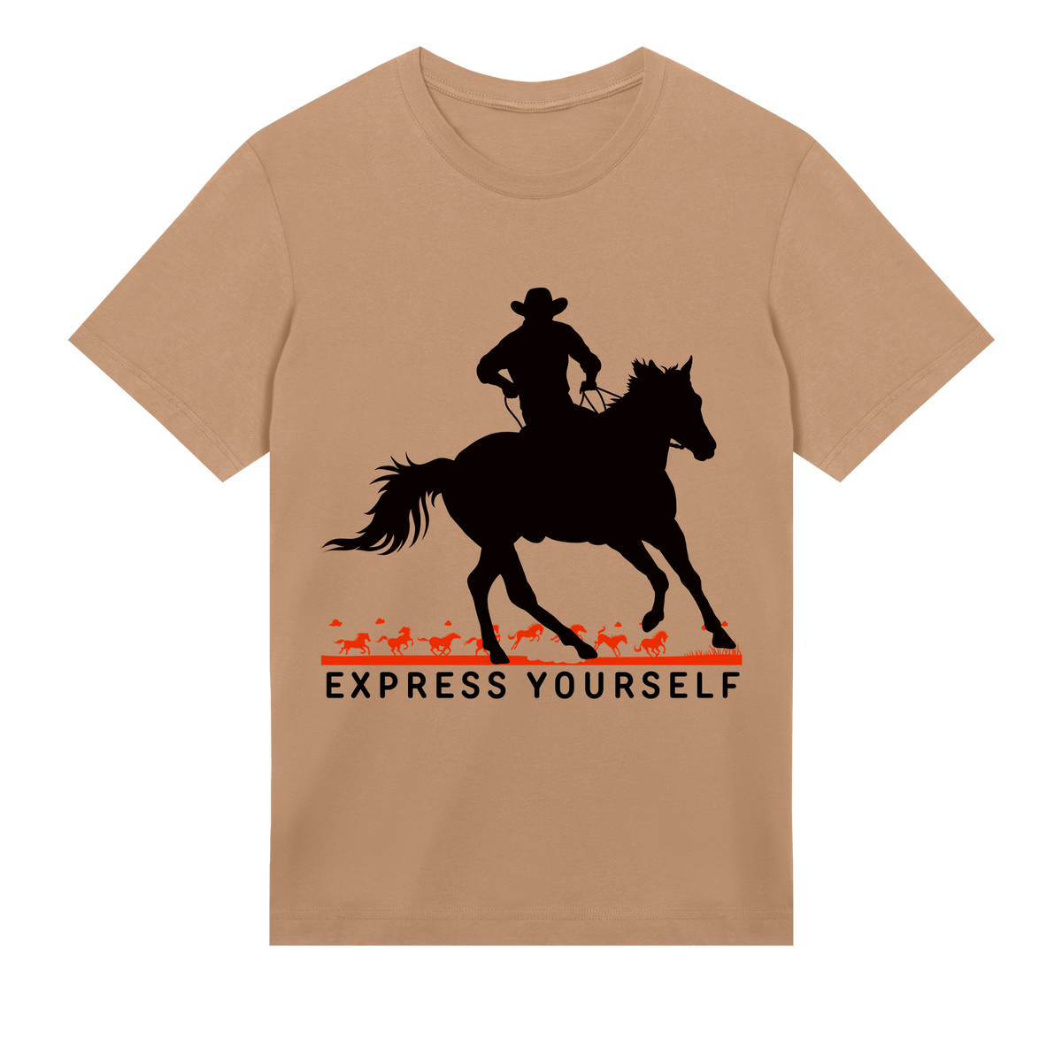 Ride with the Wild Spirit - Sand men - T-shirts