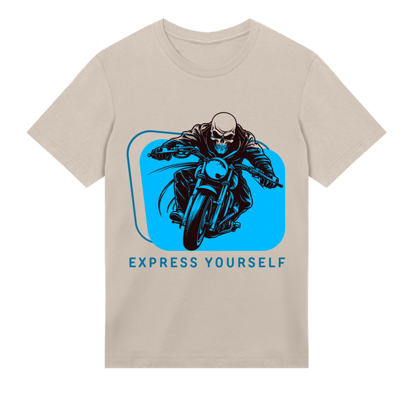 Fearless Rider: - Dynamic Tee - Sand men - T-shirts