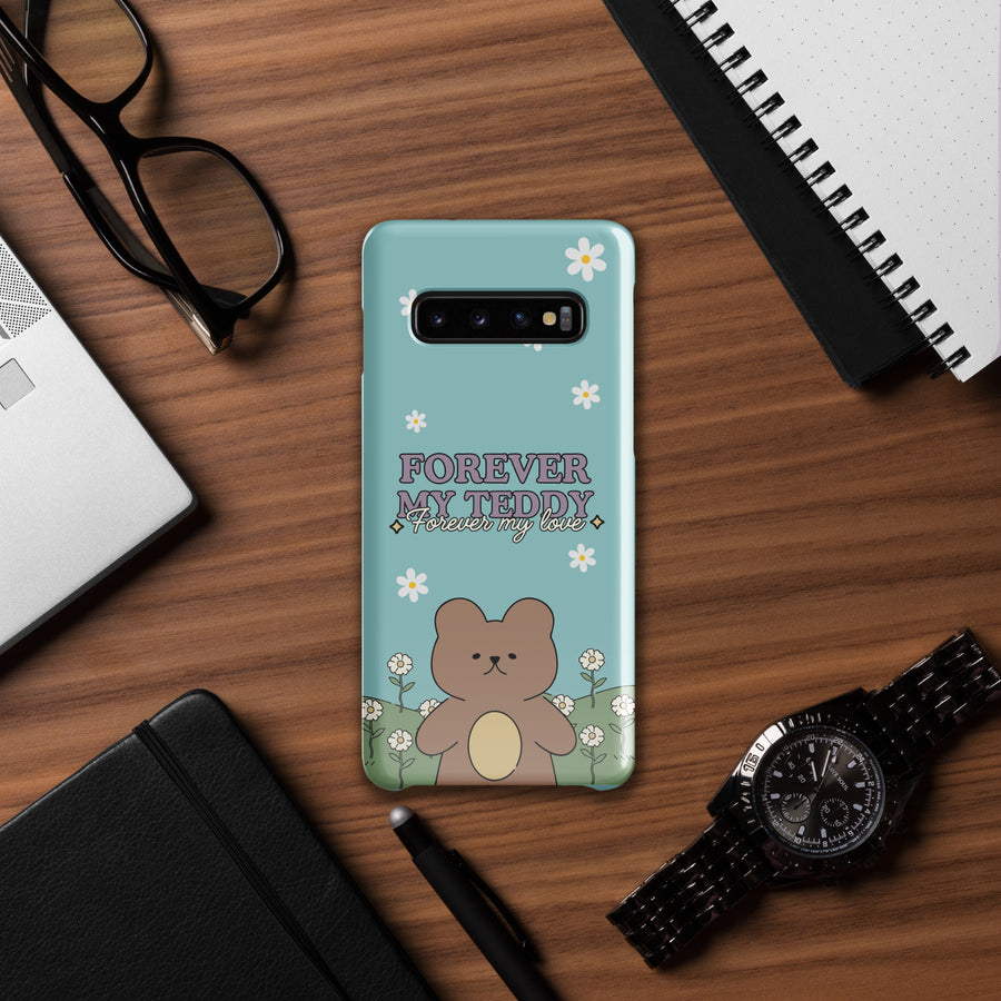 Snap Case for Her – Love, Flowers & Cuddles - Samsung Galaxy S10 - Phone Case