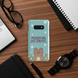 Love and Daisies - Romantic Teddy Bear Snap Case for Her - Samsung Galaxy S10e - Phone Case