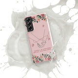 Infinite Love - Romantic Floral Snap Case for Her - - Phone Case