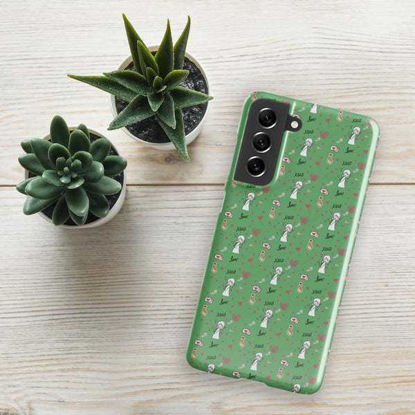 Romantic Samsung Snap Case – Valentine’s Gift Idea - Samsung Galaxy S21 FE - Phone Case