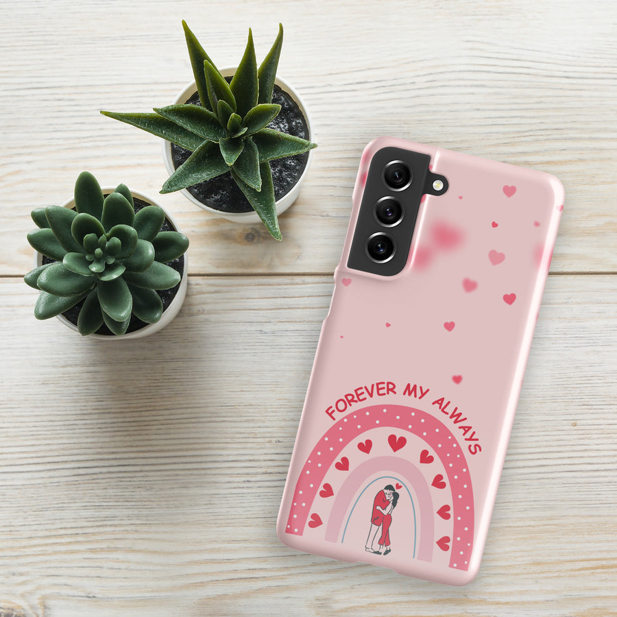 Samsung Snap Case – Romantic Gift for Your Forever Person - Samsung Galaxy S21 FE - Phone Case