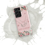 Infinite Love - Romantic Floral Snap Case for Her - - Phone Case