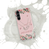 Infinite Love - Romantic Floral Snap Case for Her - - Phone Case