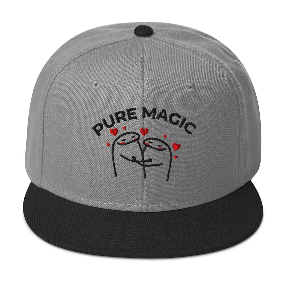 Otto Cap PURE MAGIC Snapback – A Gift for Your Best Friend - Black Gray Gray - Hats