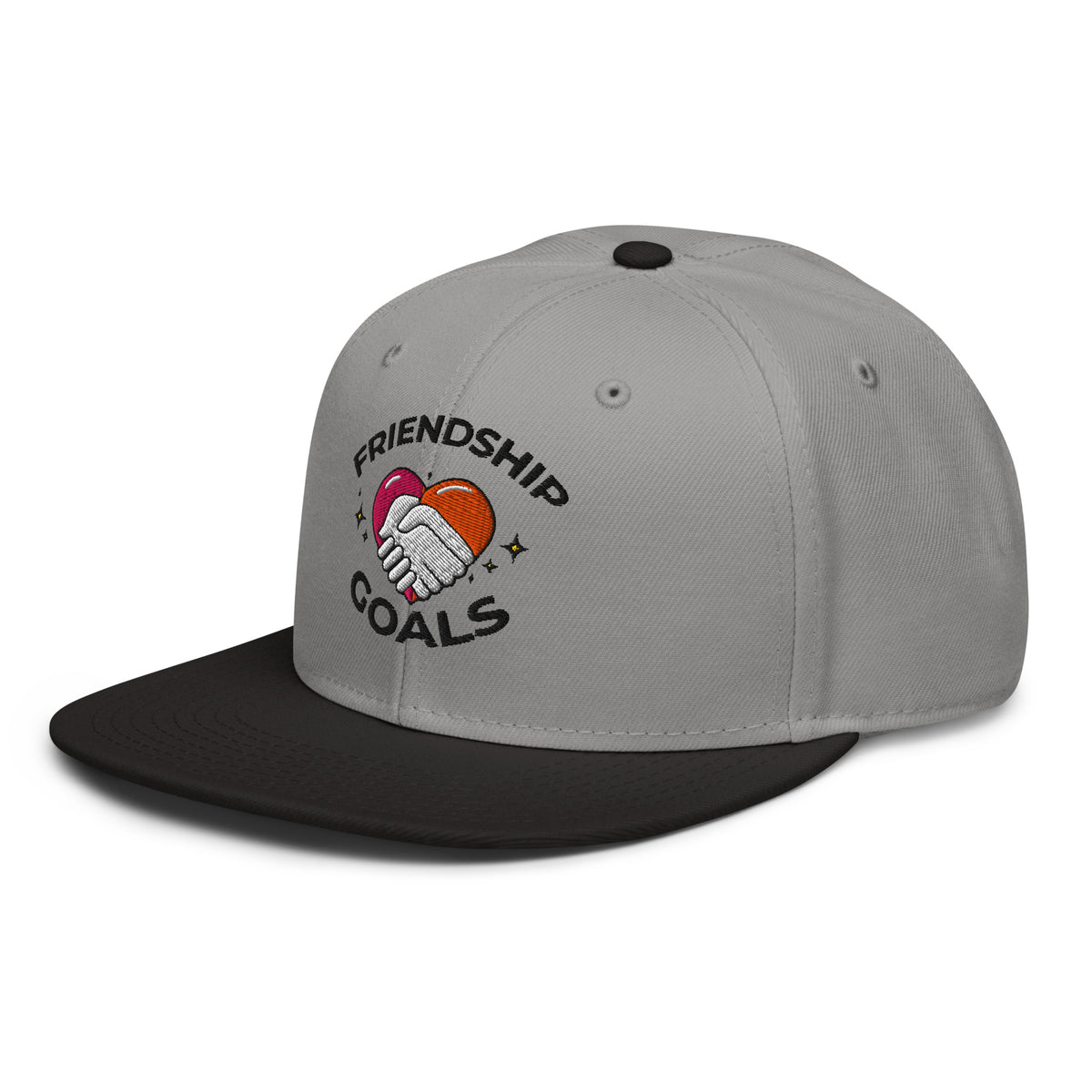 Friendship Goals Snapback Cap - - Hats