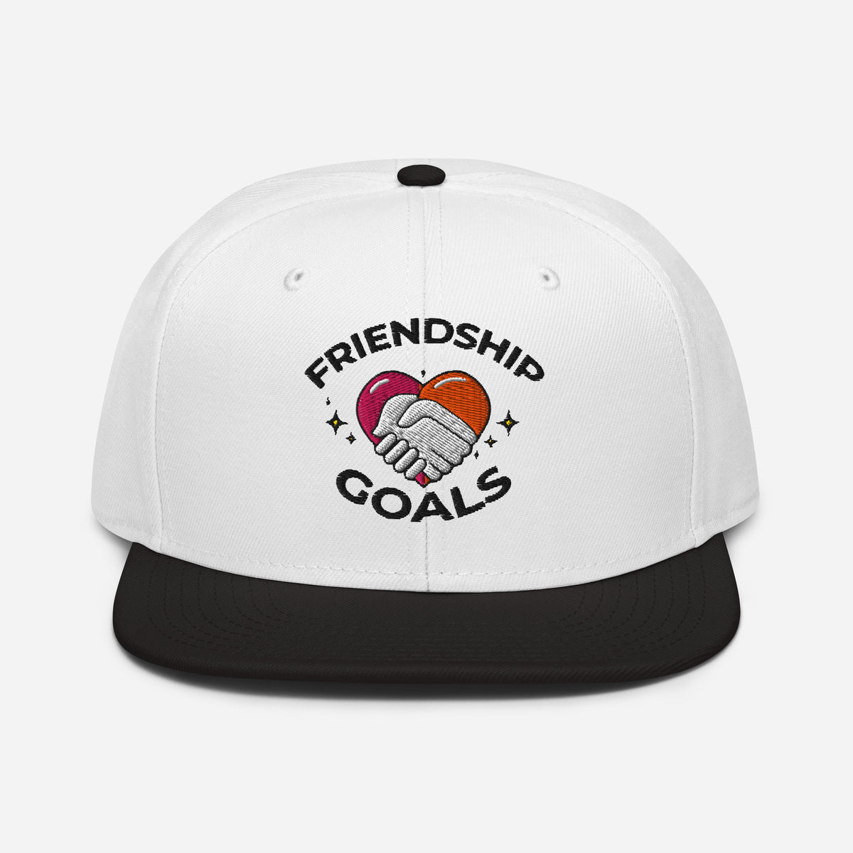 Friendship Goals Snapback Cap - - Hats