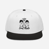 BFF Bond Snapback - Otto Cap Edition - Black White White - Hats