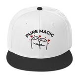 Otto Cap PURE MAGIC Snapback – A Gift for Your Best Friend - Black White White - Hats