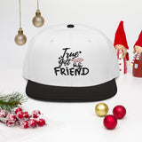 Best Friend Snapback Hat – A Gift Full of Memories - Black White White - Hats