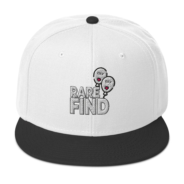 Rare Find Snapback Hat - A Tribute to Best Friends - Black White White - Hats