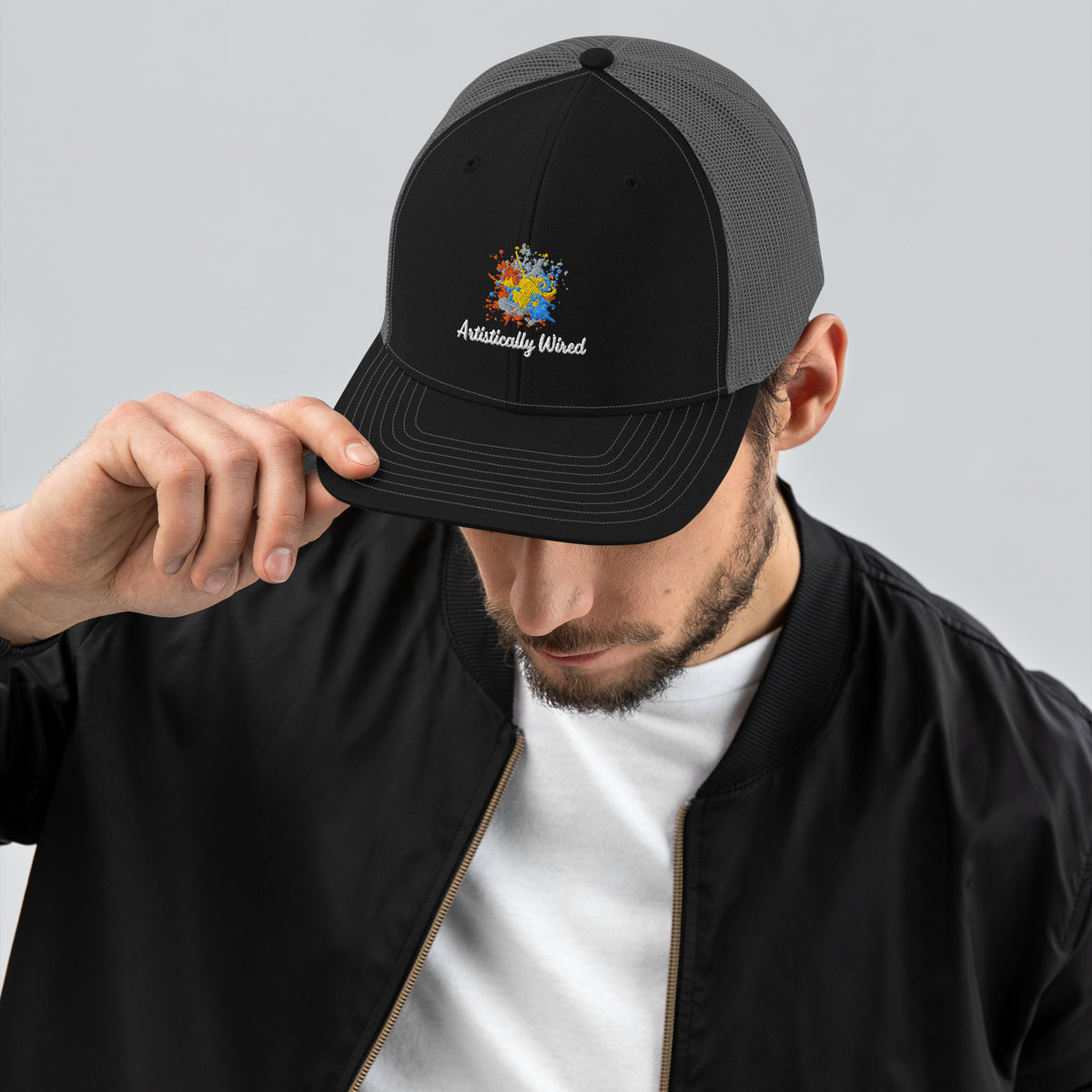 Artistically Wired Snapback - Capture Memories in Color - -