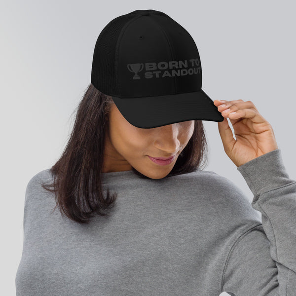 Born to Standout - Snapback Rucker Cap - Black - Caps