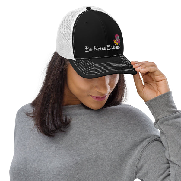 Embrace the Duality - Be Fierce - Be Kind Snapback Cap - - Caps