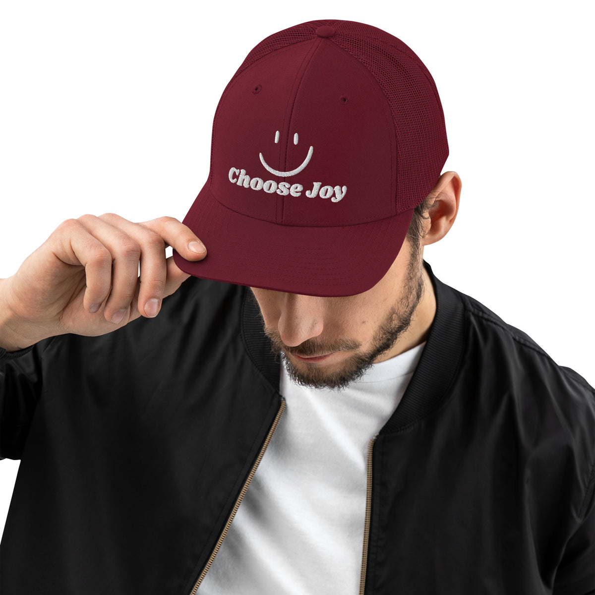 Choose Joy - Snapback Trucker Cap - - Caps