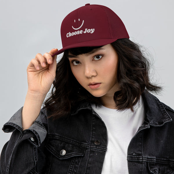 Choose Joy - Snapback Trucker Cap - - Caps