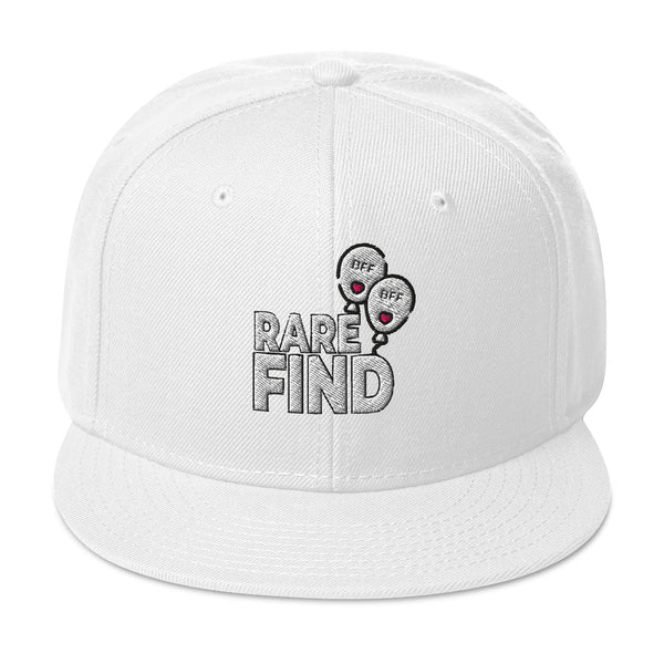 Rare Find Snapback Hat - A Tribute to Best Friends - White - Hats