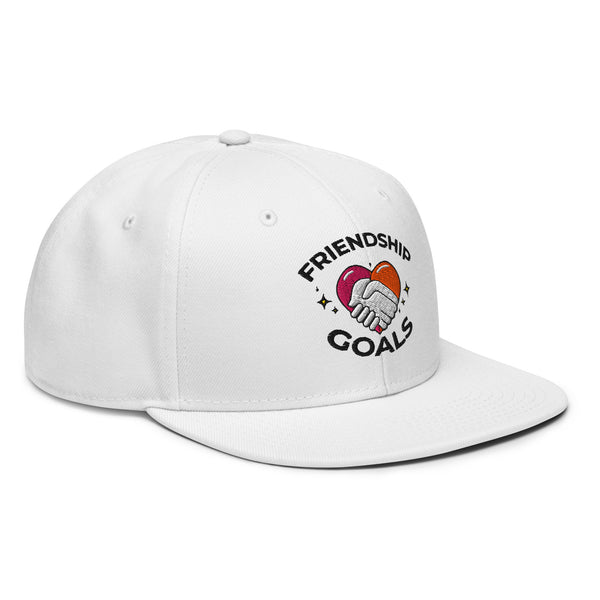 Friendship Goals Snapback Cap - - Hats