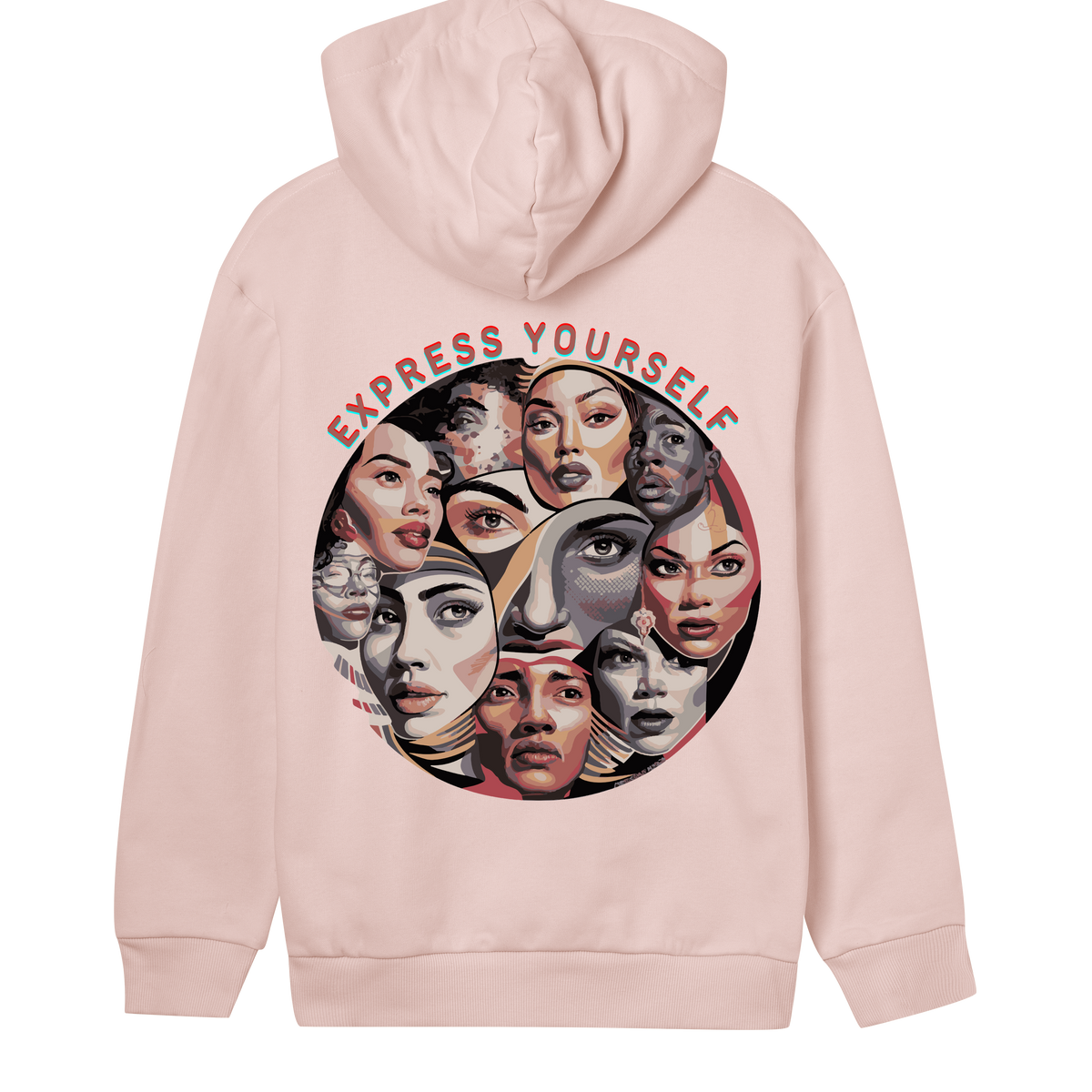 Unity in Diversity - Women's Bold Wear - Soft pink women - Hoodies