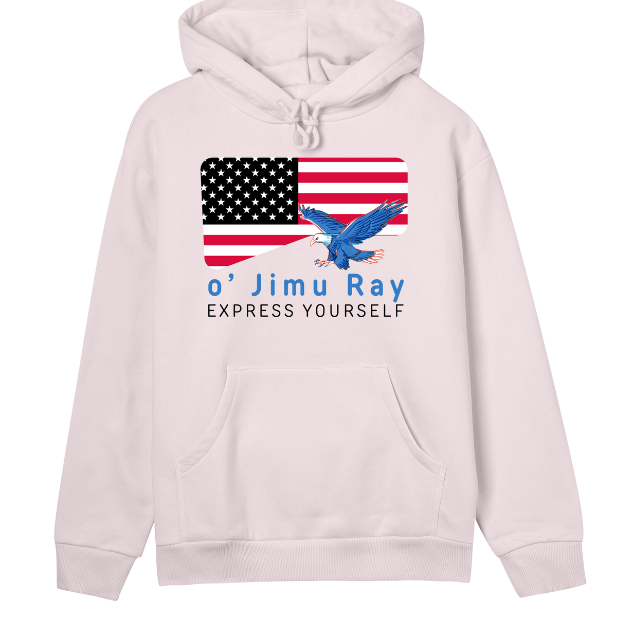 Stars, Stripes, and Style - 4th July Special - Soft pink women - Hoodies