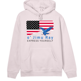 Stars, Stripes, and Style - 4th July Special - Soft pink women - Hoodies