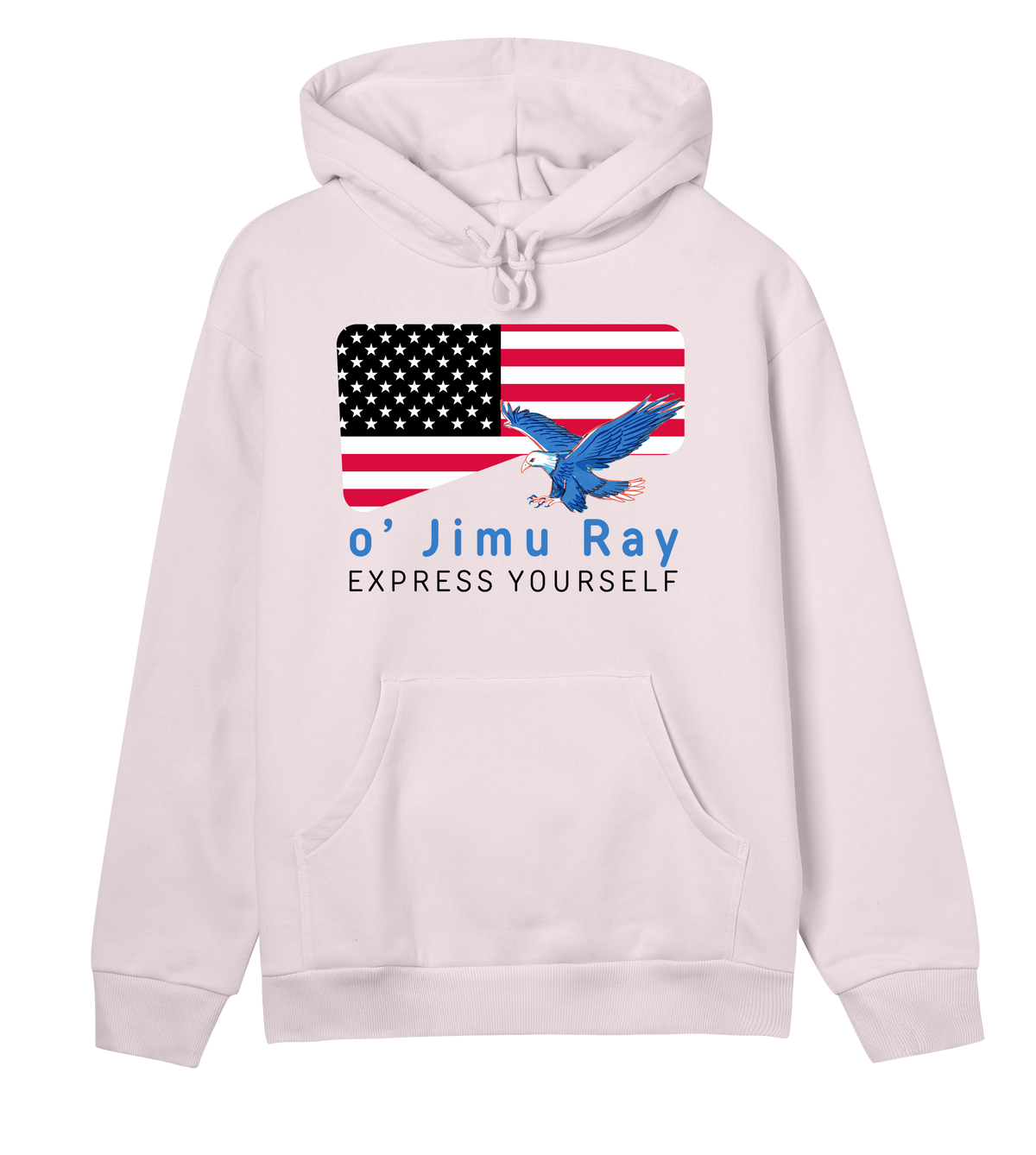 Stars, Stripes, and Style - 4th July Special - Soft pink women - Hoodies