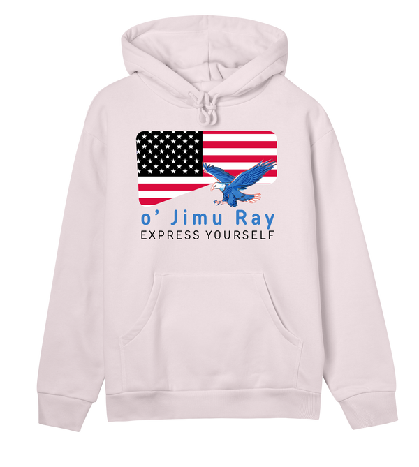 Stars, Stripes, and Style - 4th July Special - Soft pink women - Hoodies