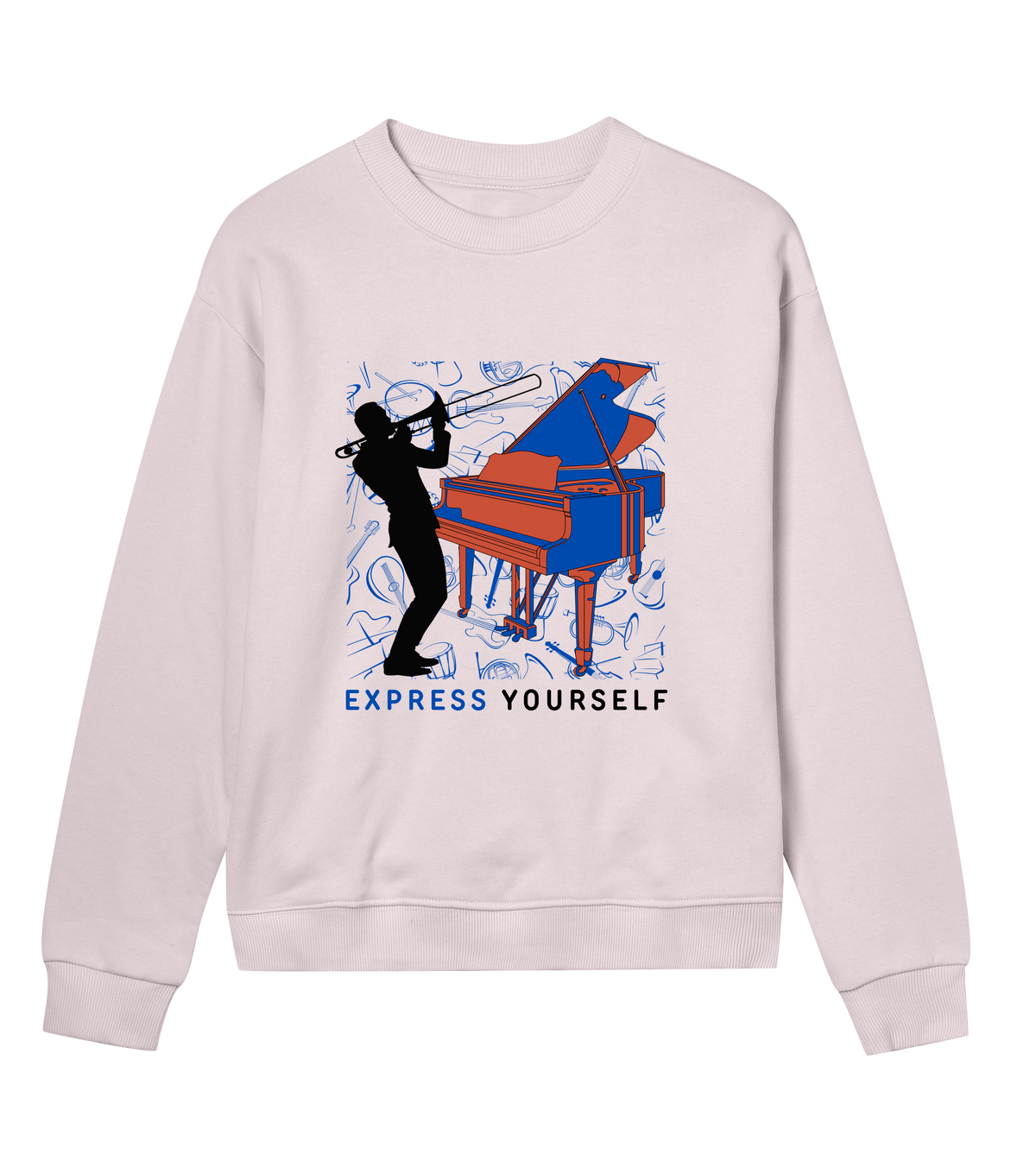 Sound & Style - The Musical Journey - Soft pink women - Sweatshirts