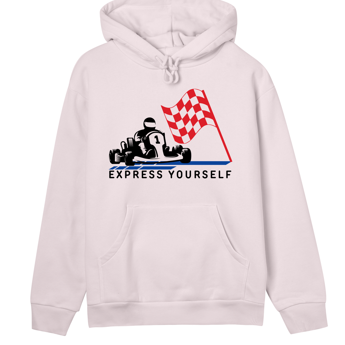 Victory Lap - Expressive Women's Hoodie - Soft pink women - Hoodies