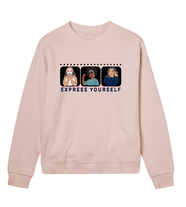 Celebrating You - Expressive Women's Sweatshirt - Soft pink women - Sweatshirts