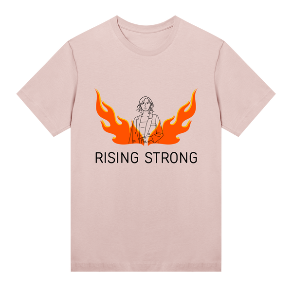 Flame of Strength T-Shirt - Soft pink women - T-shirts