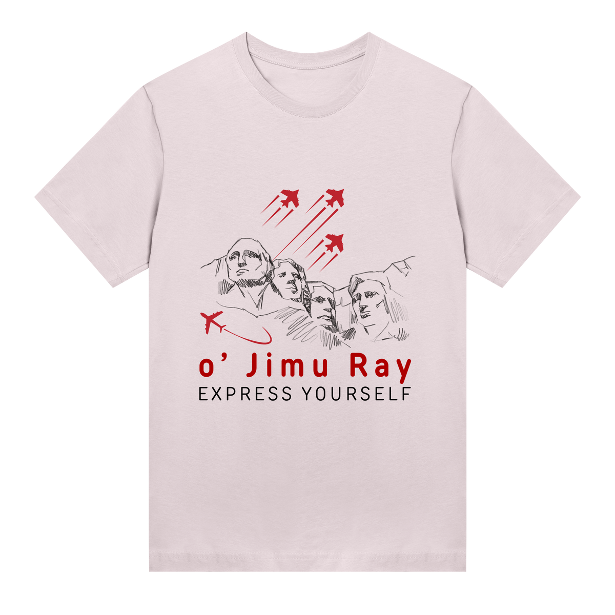 Fly High with o' Jimu Ray 4th July Special - Soft pink women - T-shirts