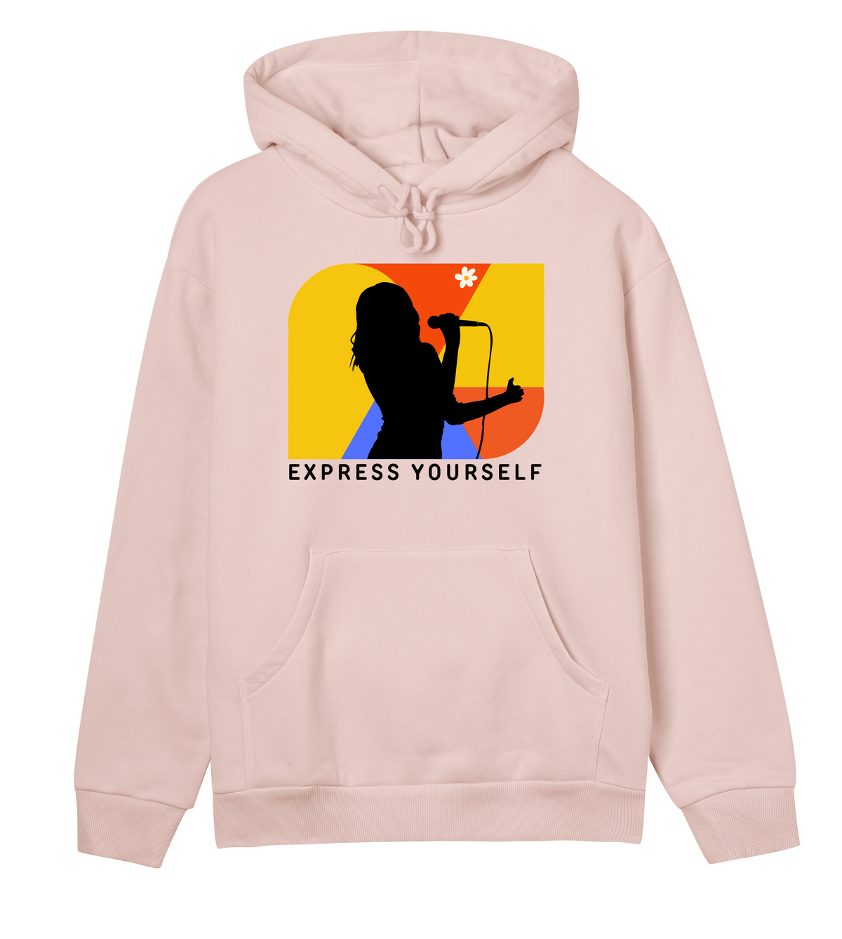 Bold Beats - Women's Self-Expression Hoodie - Soft pink women - Hoodies