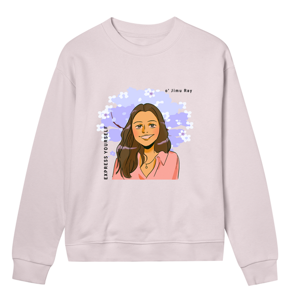 Floral Fresh - Express in Bloom - Soft pink women - Sweatshirts