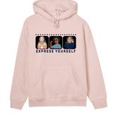 Self-Care & Strength - Express Yourself Hoodie - Soft pink women - Hoodies