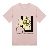 Playful Reflections - Express Yourself Tee - Soft pink women - T-shirts