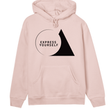 Geometric Boldness - Women's Expression Hoodie - Soft pink women - Hoodies