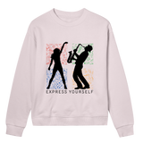 Colorful Crescendo - Musical Expression - Soft pink women - Sweatshirts