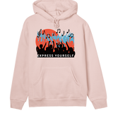 Music in Motion - Contemporary Hoodie - Soft pink women - Hoodies