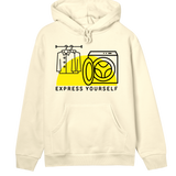 Wash & Wear - Bold Hoodie - Soft yellow women - Hoodies