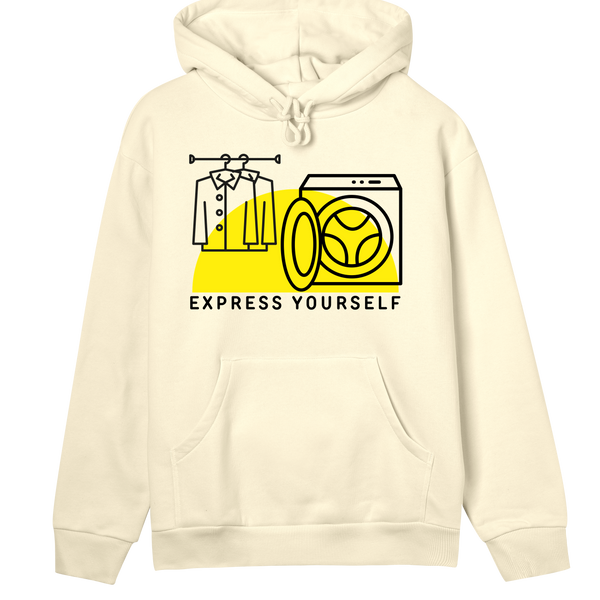 Wash & Wear - Bold Hoodie - Soft yellow women - Hoodies